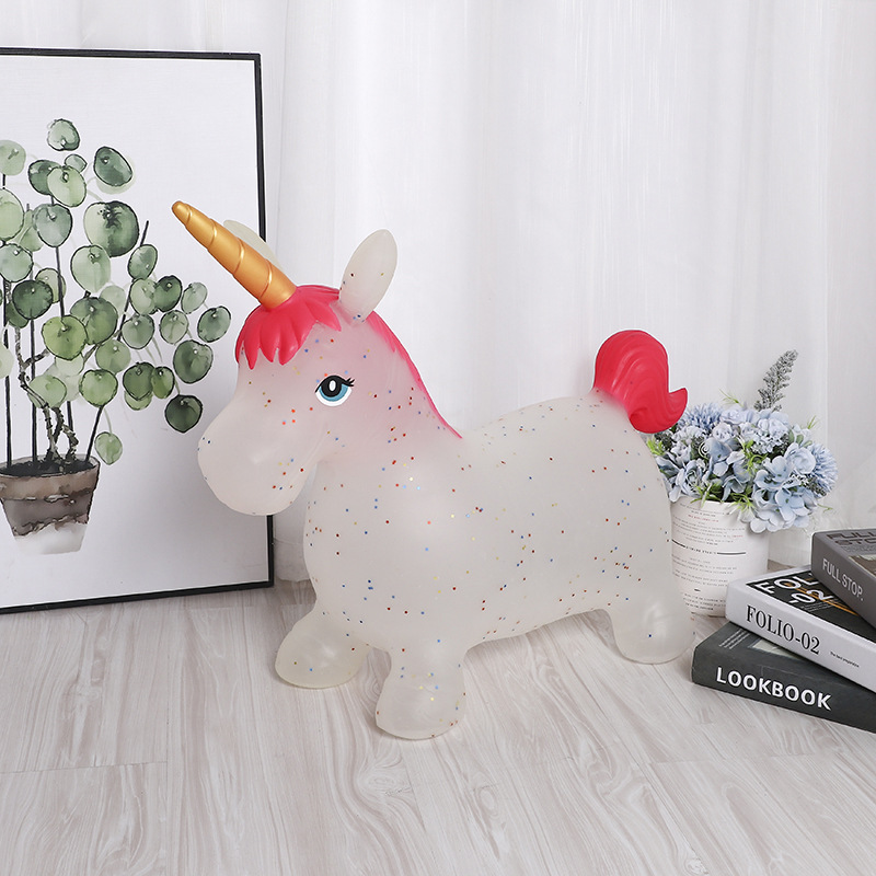 Unicorn of largesize jump horse inflatable horse thickening nontoxic thickened children's toy stalls whole Unicorn of largesize jump horse inflatable horse thickening nontoxic thickened children's toy stalls whole