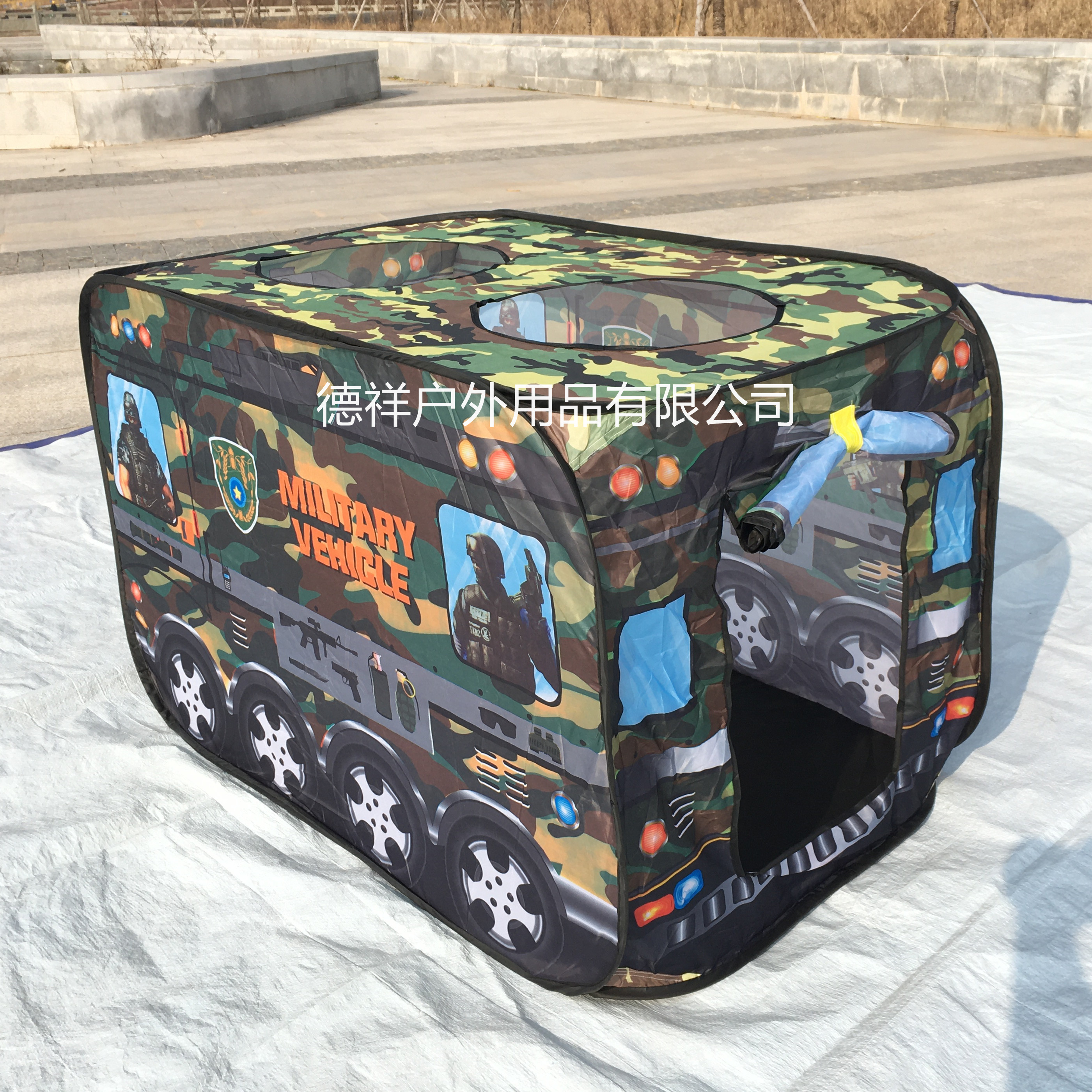 Children&#039;s Tent Game House Ice Cream Car Dessert Cake Shop Play House Toy Police Car Tank Love Car