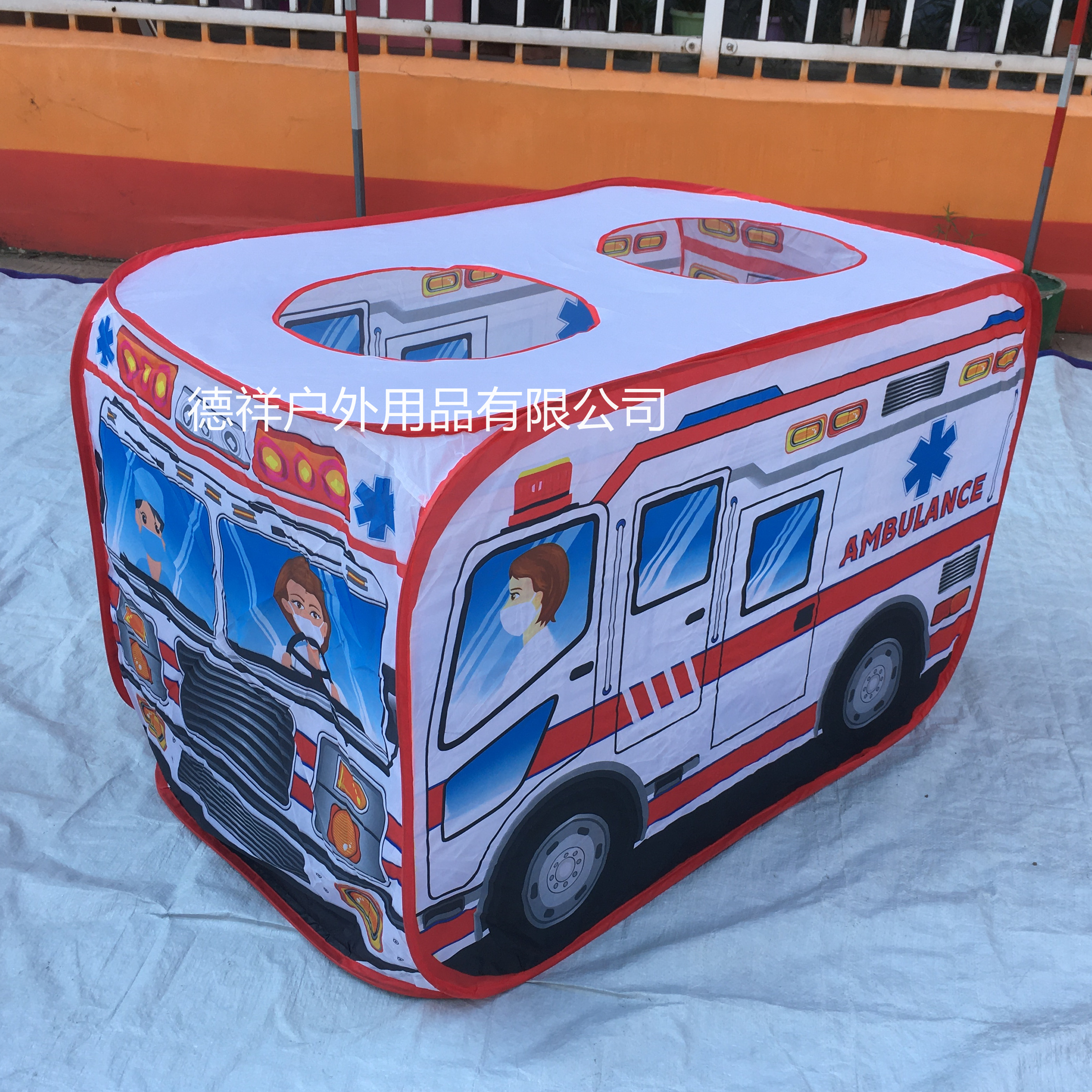 Children&#039;s Tent Game House Ice Cream Car Dessert Cake Shop Play House Toy Police Car Tank Love Car