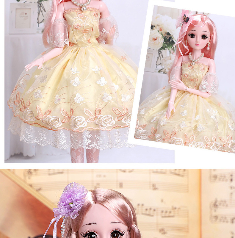 60cm Doll Set Gift Box Wedding Dress Girl Princess Single Play House Toy 60cm Doll Set Gift Box Wedding Dress Girl Princess Single Play House Toy