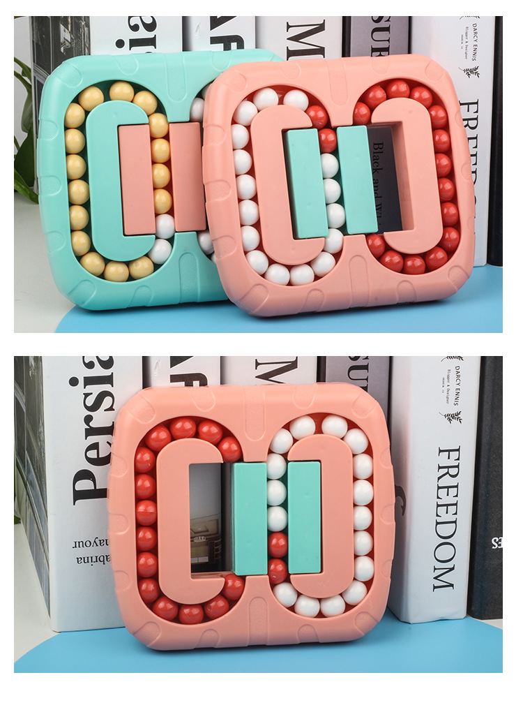 Cross-Border New Rubik's Cube Magic Bean Decompression Pressure Reduction Toy Creative Rubik's Cube Intelligence Fingertip Cube Magic Ball Toy Wholesale Cross-Border New Rubik's Cube Magic Bean Decompression Pressure Reduction Toy Creative Rubik's Cube Intelligence Fingertip Cube Magic Ball Toy Wholesale