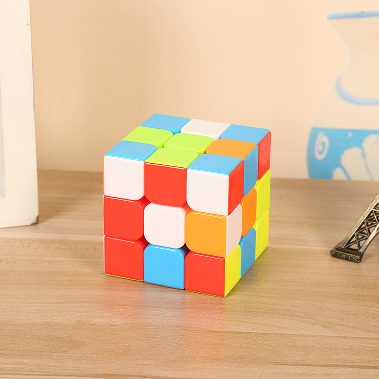 Manufacturers direct sale educational toys Third-order rubik's cube solid color Magic Cube Manufacturers direct sale educational toys Third-order rubik's cube solid color Magic Cube
