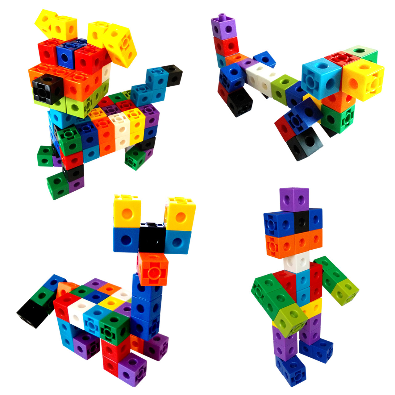 Children &#039;S Assembled Educational Toys Cube Magic Block Building Blocks Montessori Mathematics Teaching Tools Intelligence Development 3-6 Years Old