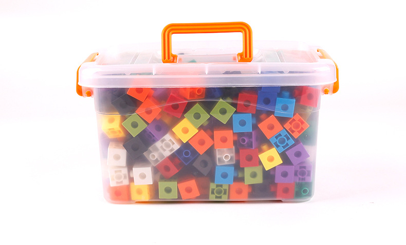 Children 'S Assembled Educational Toys Cube Magic Block Building Blocks Montessori Mathematics Teaching Tools Intelligence Development 3-6 Years Old Children 'S Assembled Educational Toys Cube Magic Block Building Blocks Montessori Mathematics Teaching Tools Intelligence Development 3-6 Years Old