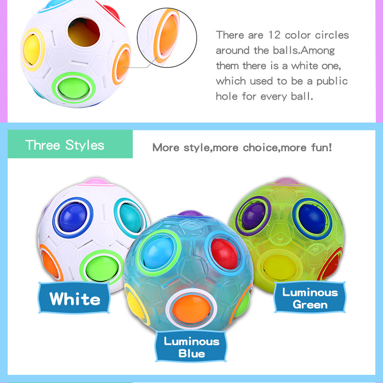 Wholesale New Exotic Toys Educational Decompression Cube Magic Rainbow Ball Creative Promotional Gifts Mini Football Rubik's Cube Wholesale New Exotic Toys Educational Decompression Cube Magic Rainbow Ball Creative Promotional Gifts Mini Football Rubik's Cube