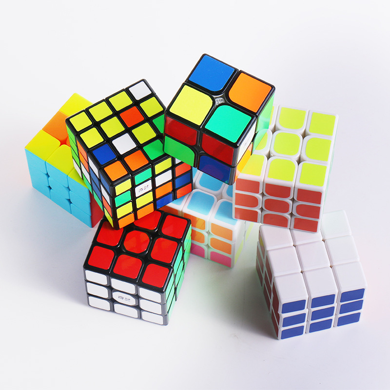 Qiyi Rubik&#039;s Cube Logical Thinking Third-Order Rubik&#039;s Cube Intellectual Toy for Children Children Magic Cube