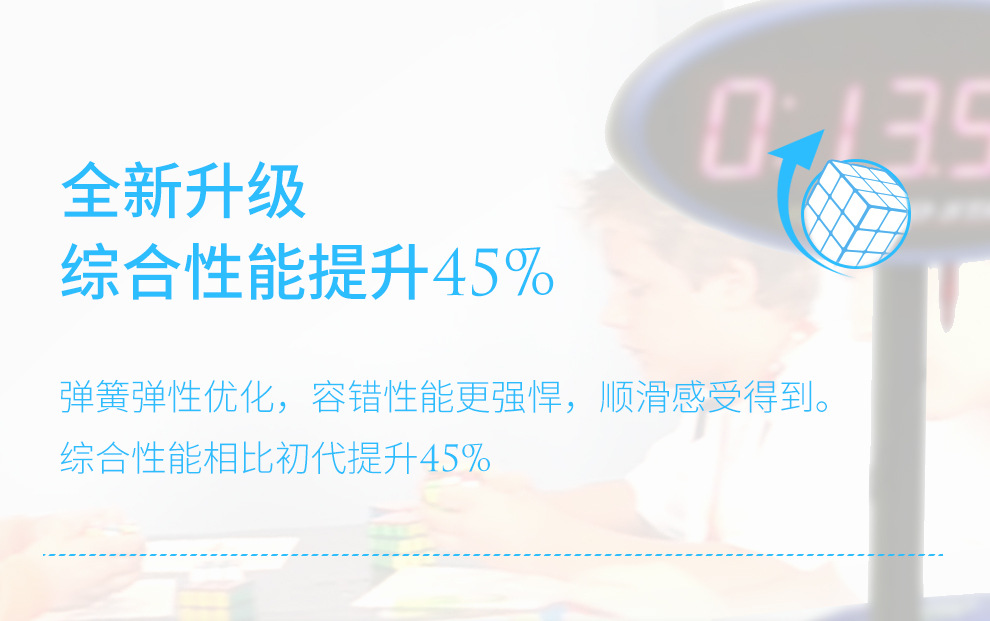 Qiyi Rubik's Cube Logical Thinking Third-Order Rubik's Cube Intellectual Toy for Children Children Magic Cube Qiyi Rubik's Cube Logical Thinking Third-Order Rubik's Cube Intellectual Toy for Children Children Magic Cube