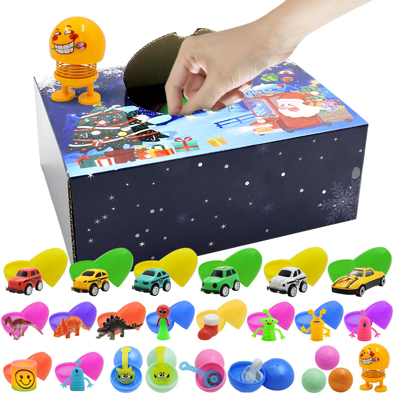 Cross-Border Pressure Reduction Toy Set DIY Squeezing Toy Press Bubble Magic Cube Easter Blind Box Decompression Toy