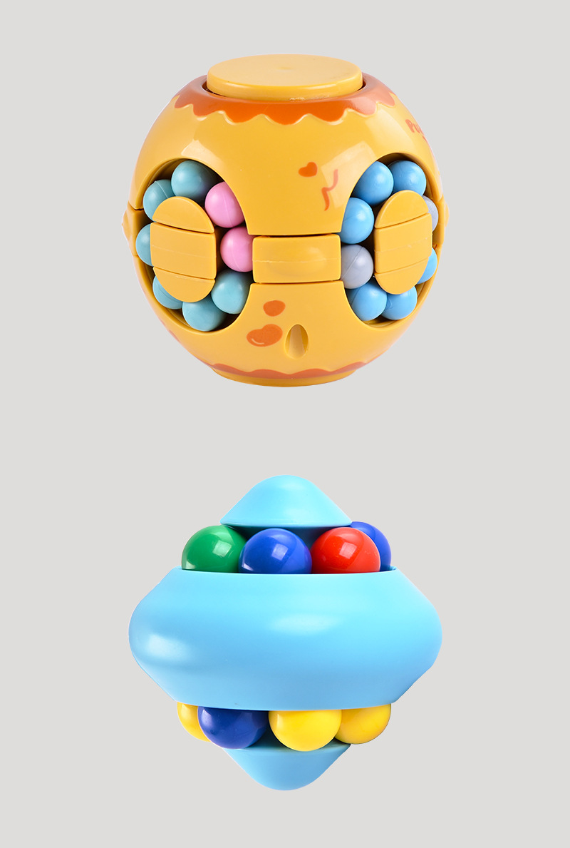 Cross-Border Rotating Small Magic Bean Intelligence Development Fingertip Cube Ball Hand Fingertip gyro Cross-Border Rotating Small Magic Bean Intelligence Development Fingertip Cube Ball Hand Fingertip gyro