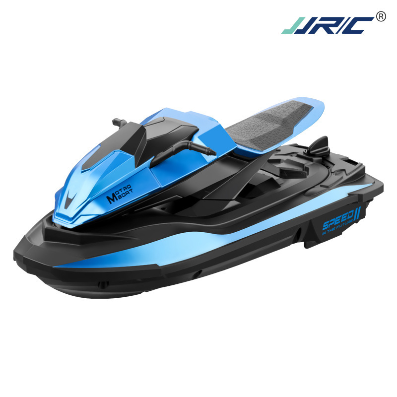 Cross-Border New 2.4G Remote Control Rowing Long-Lasting Endurance Water Motorcycle Remote Control Model Toy Boat Summer Airship