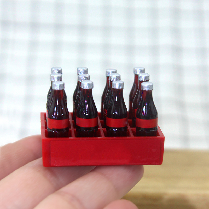 52dollhouse Doll House Accessories Miniature Model Toy Shooting Props Ob11 Cola a Dozen D153