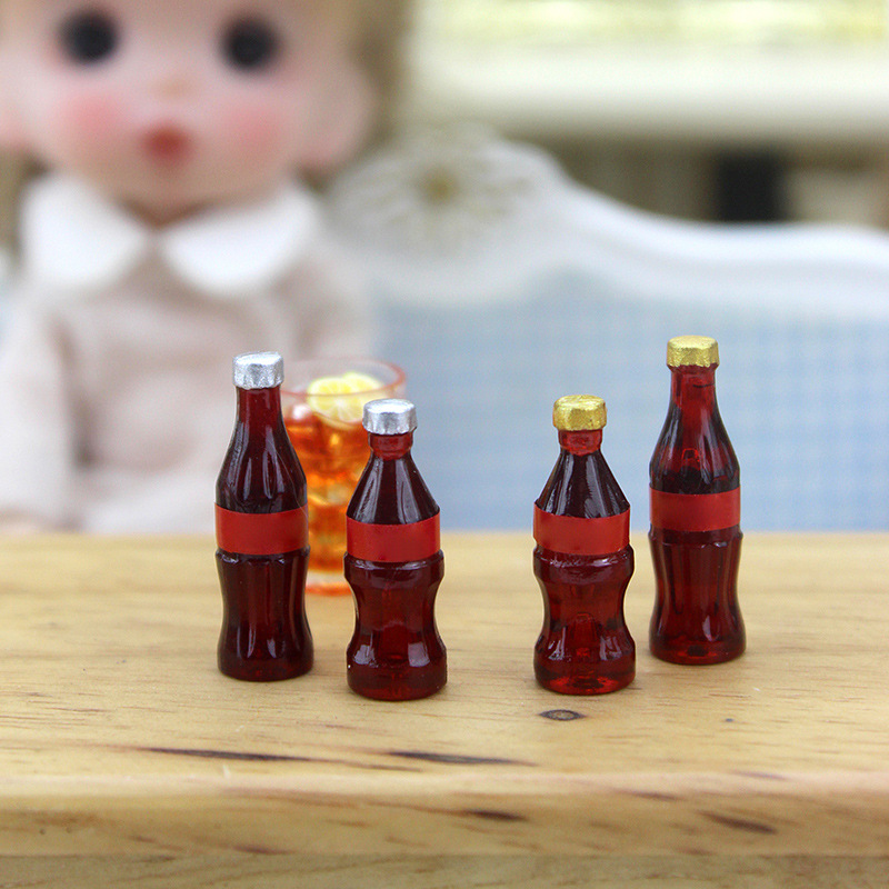 52dollhouse Doll House Accessories Miniature Model Toy Shooting Props Ob11 Cola a Dozen D153