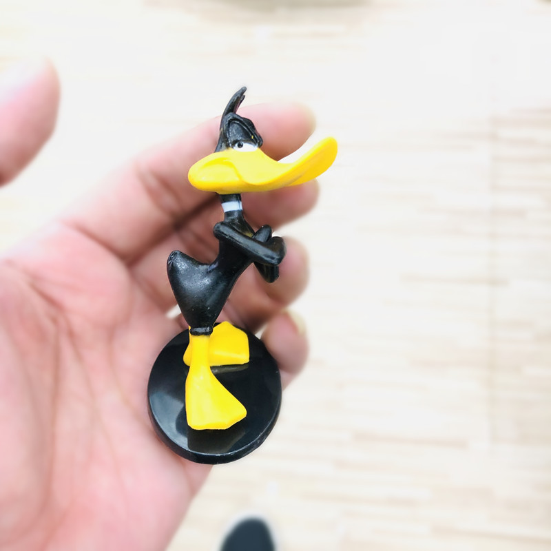 Genuine Tail Goods Bugs Bunny Duffy Duck Tweety Bird Big Mouth Monster Love Hair Doll Big Mouth Monster Hand-Made Model Toy Decoration