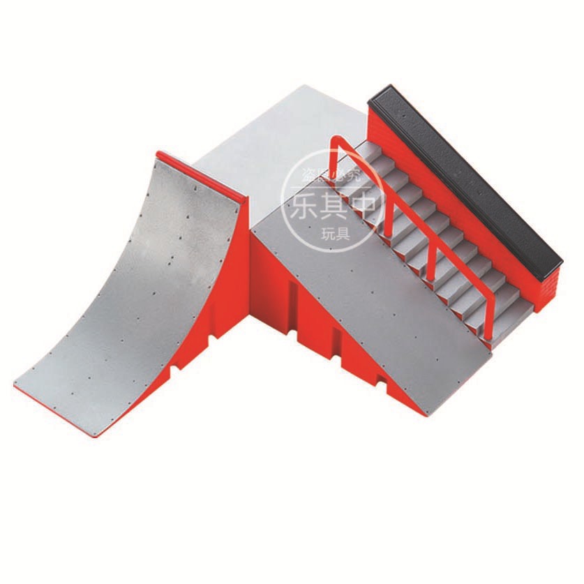 Finger Skateboard Site Props Combination Children&#039;s Model Toy Competition Site Props Finger Set of Skateboard