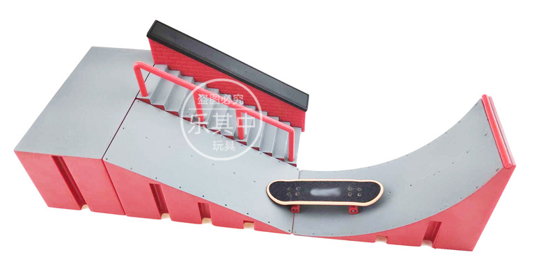 Finger Skateboard Site Props Combination Children's Model Toy Competition Site Props Finger Set of Skateboard Finger Skateboard Site Props Combination Children's Model Toy Competition Site Props Finger Set of Skateboard