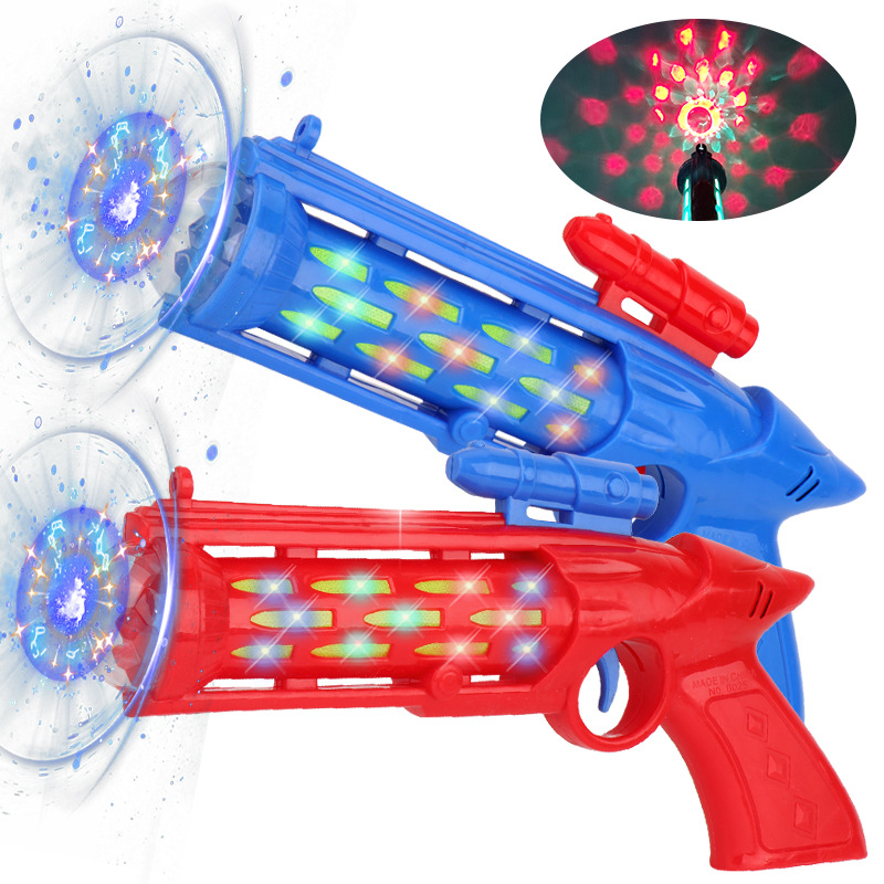 Large Electric Children&#039;s Toy Gun Music Sound Sound Music Gun Luminous Model Toy Night Market Stall Supply