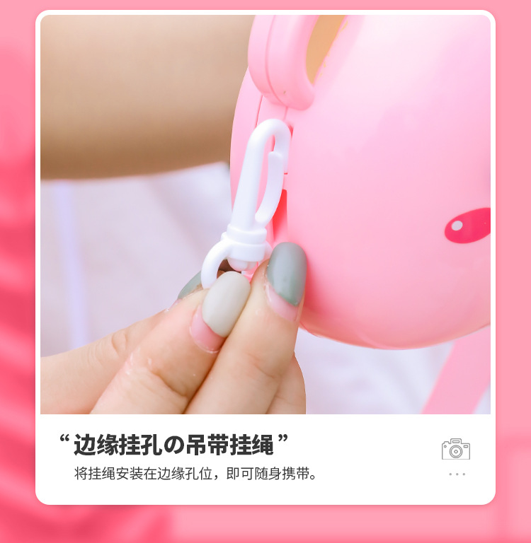 Machine Camera Trending on TikTok Same Live Broadcast Small Pink Pig Bubble Machine All Electric Children Toy Bubble Gun