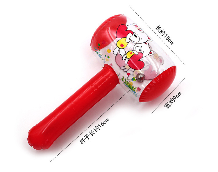 25cm Inflatable Hammer Inflatable Hammer Pinch Ring with Bell Scan Code Promotional Gifts Inflatable Toys Wholesale 25cm Inflatable Hammer Inflatable Hammer Pinch Ring with Bell Scan Code Promotional Gifts Inflatable Toys Wholesale