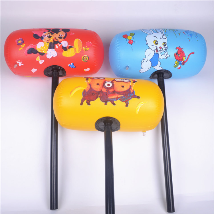 Inflatable Hammer Inflatable Hammer Inflatable Toys No Lethality Penalty Props Hammer Thousand Ton Hammer Car Advertising Hammer