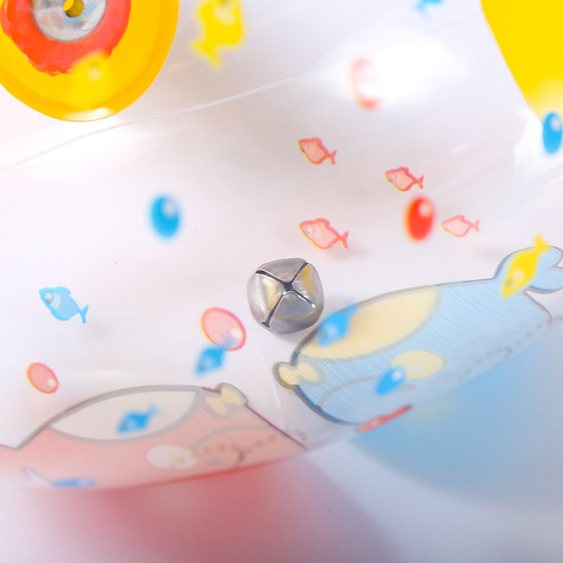 22cm Inflatable Hammer Inflatable Hammer Pinch Ring with Bell Scan Code Promotional Gifts Inflatable Toys Wholesale