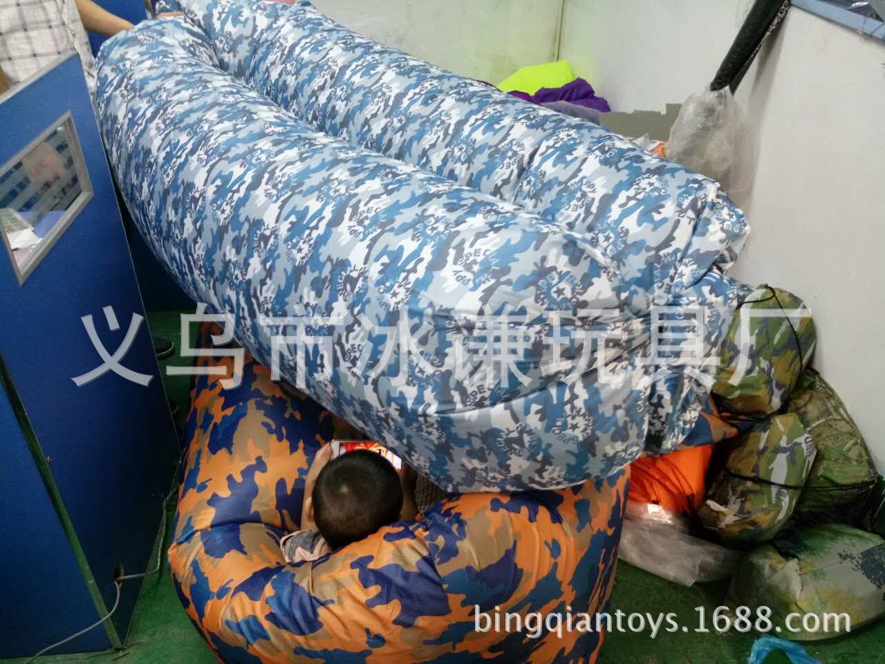 Inflatable toys inflatable inflatable bed sofa cushion bag Lounger