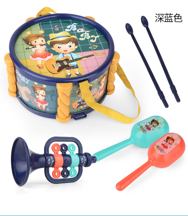 3767# Stall New Baby Toy Beating Sound Musical Instrument Packages Infant Sand Hammer Beating Drum 0-1 Years Old 3767# Stall New Baby Toy Beating Sound Musical Instrument Packages Infant Sand Hammer Beating Drum 0-1 Years Old