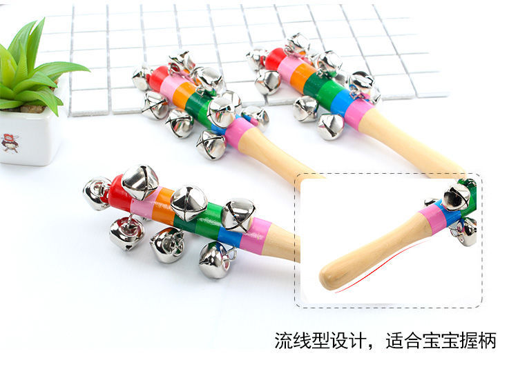 Early Education Infant Baby Grip Training Toys 0-3-6-12 Months Sand Hammer Rattle Rattle Sand Hammer