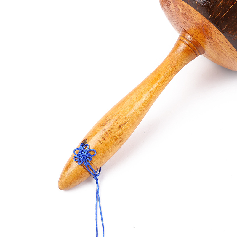 Coconut Sand Ball Coconut Shell Sand Hammer KTV Ballroom Props Square Dance Large Sand Hammer