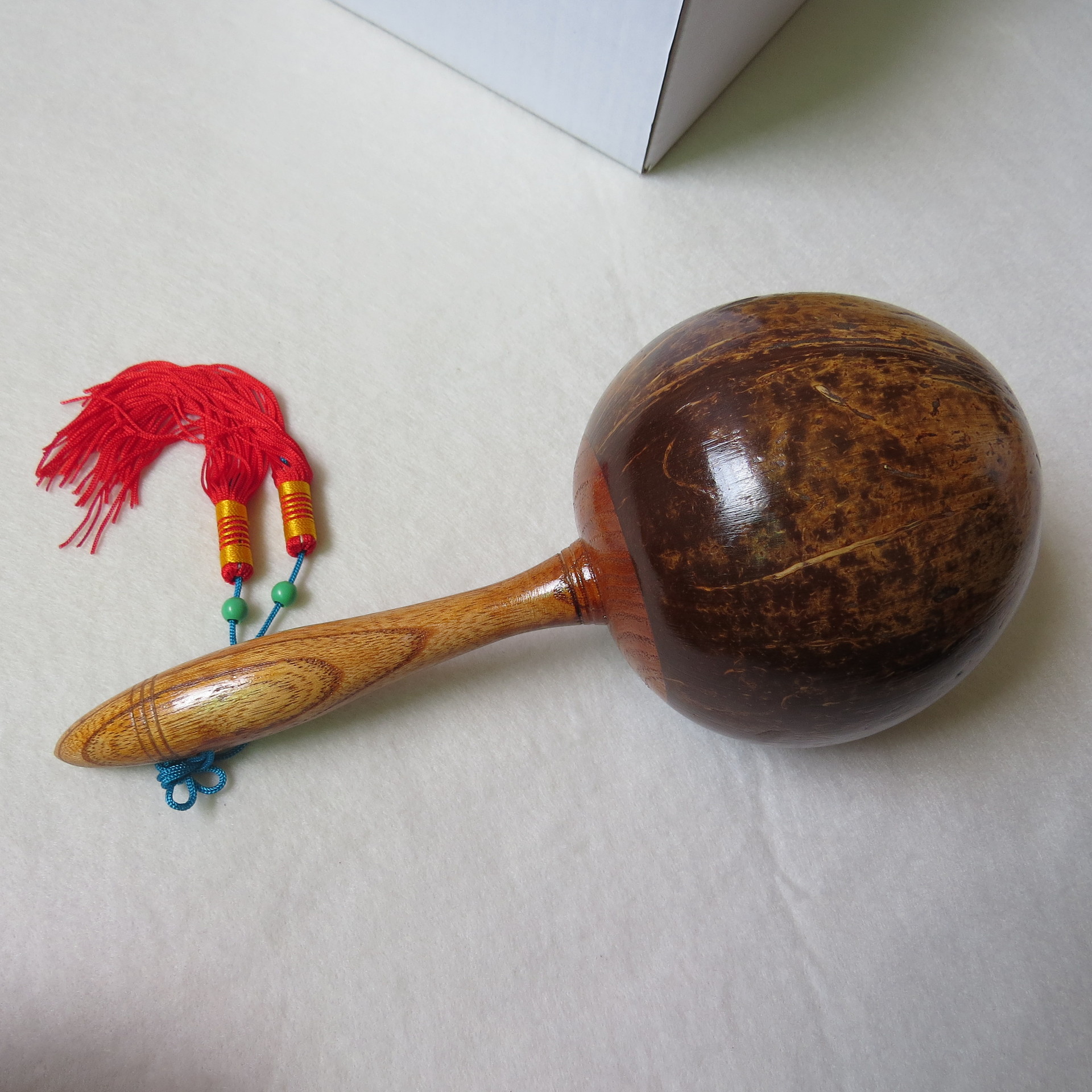 Coconut Sand Ball Coconut Shell Sand Hammer KTV Ballroom Props Square Dance Large Sand Hammer