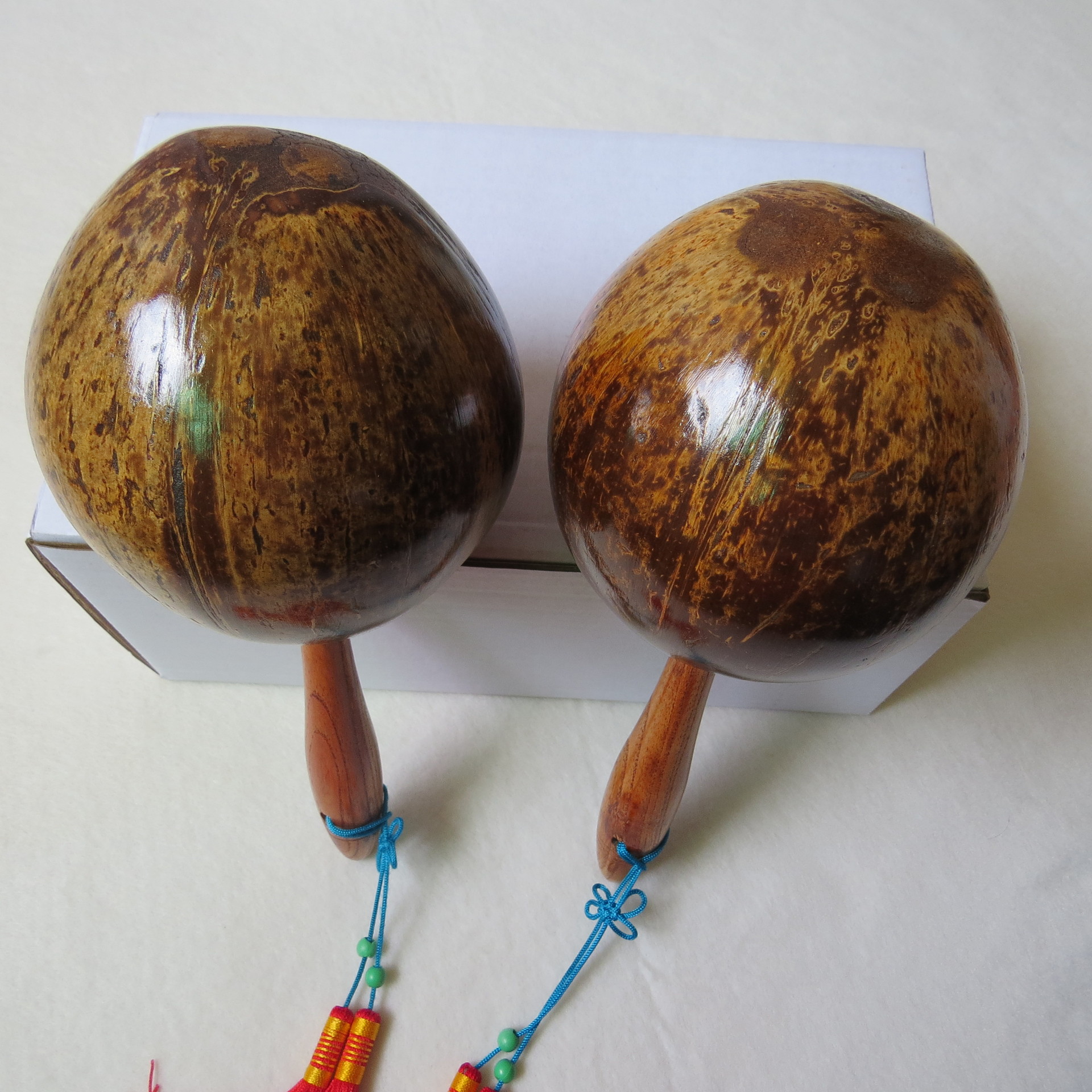 Coconut Sand Ball Coconut Shell Sand Hammer KTV Ballroom Props Square Dance Large Sand Hammer