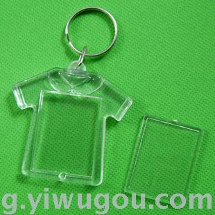 Acrylic Keychain / Sticker Keychain / transparent Keychain / plastic / blank key buckle