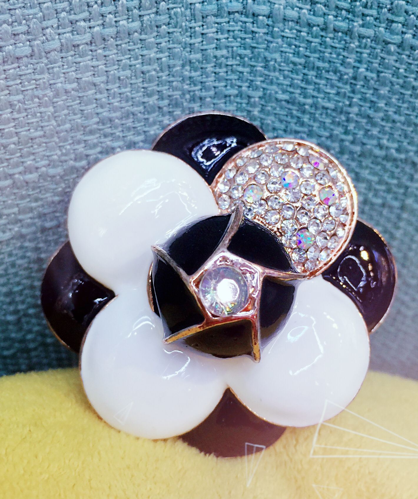 Manufacturers selling petal diamond key buckle alloy jewelry pendants Zodiac car key