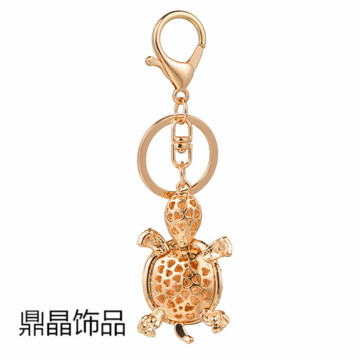 The other diamond metal Meng Meng creative animation and gift car key buckle factory direct sales The other diamond metal Meng Meng creative animation and gift car key buckle factory direct sales