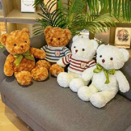 Teddy Bear Doll Plush Toys Children&#039;s Pillow Ragdoll Night Market Ferrule Gift Present Floor Push Stall