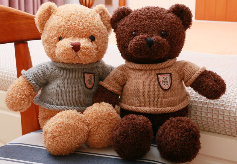 Teddy Bear Doll Plush Toys Children's Pillow Ragdoll Night Market Ferrule Gift Present Floor Push Stall Teddy Bear Doll Plush Toys Children's Pillow Ragdoll Night Market Ferrule Gift Present Floor Push Stall