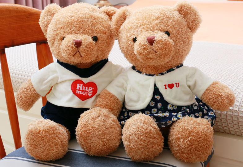 Teddy Bear Doll Plush Toys Children's Pillow Ragdoll Night Market Ferrule Gift Present Floor Push Stall Teddy Bear Doll Plush Toys Children's Pillow Ragdoll Night Market Ferrule Gift Present Floor Push Stall