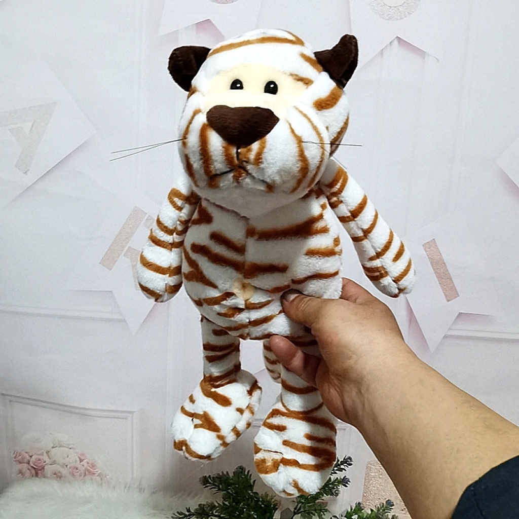 New Tiger Doll Plush Toys Cute Ragdoll Doll Soft Soothing Pillow Birthday Gift Simulation New Tiger Doll Plush Toys Cute Ragdoll Doll Soft Soothing Pillow Birthday Gift Simulation