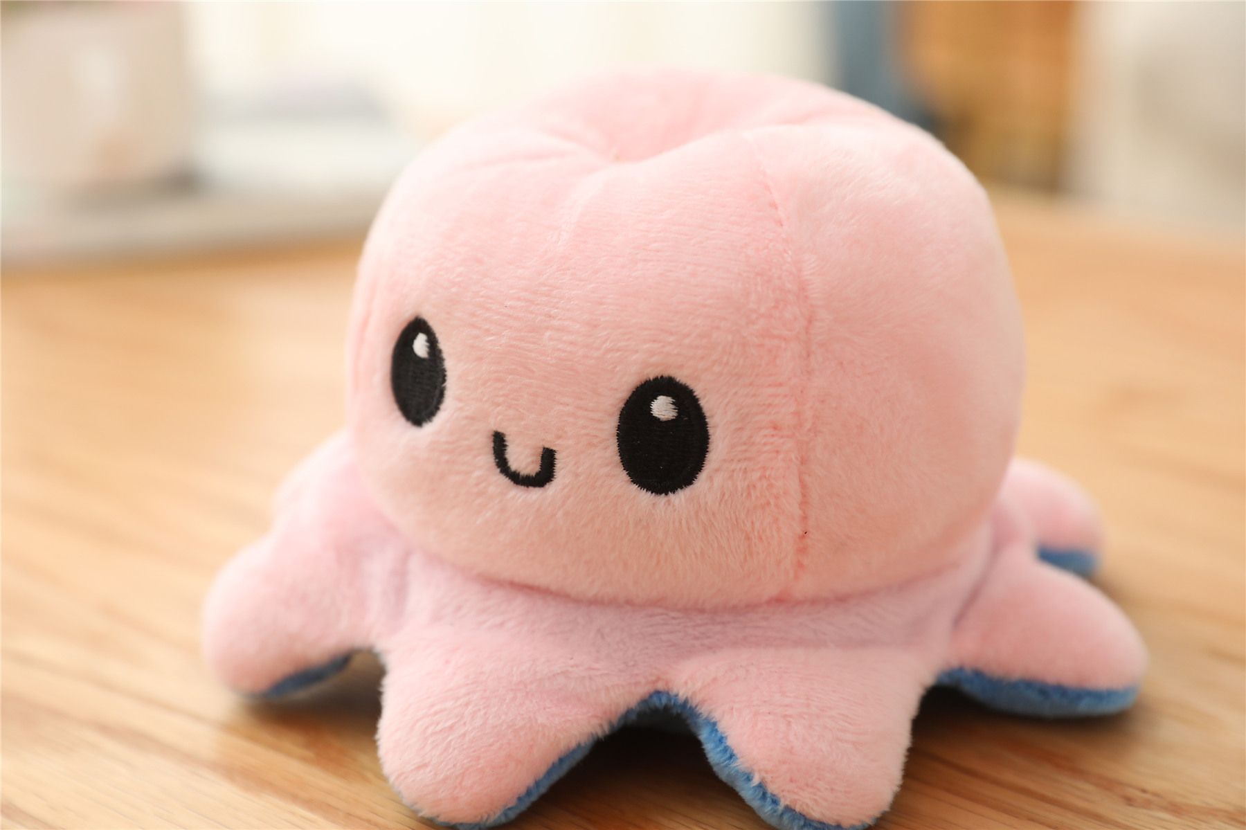 Plush Toys Cute Flip Octopus Doll TikTok Small Octopus Doll Double-Sided Flip Octopus Plush Toy
