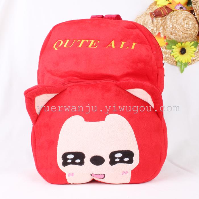 new rain Plush Toys Plush Toys children's schoolbags children backpack schoolbag plush backpack