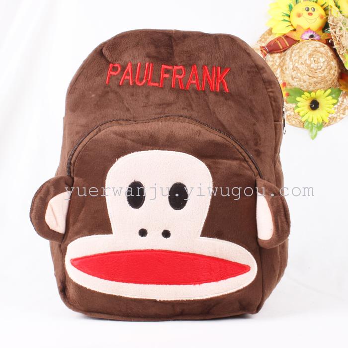 new rain Plush Toys Plush Toys children's schoolbags children backpack schoolbag plush backpack