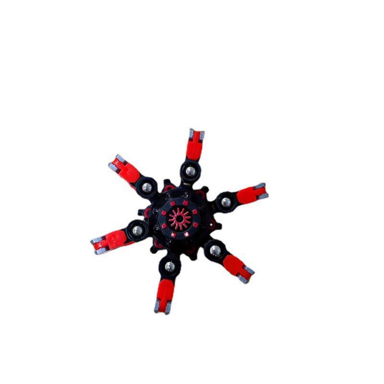 Cross-Border Decompression Deformation Fingertip Mechanical Gyro Children's DIY Luminous Building Blocks Fingertip Gyro Creative Chain Toy Cross-Border Decompression Deformation Fingertip Mechanical Gyro Children's DIY Luminous Building Blocks Fingertip Gyro Creative Chain Toy