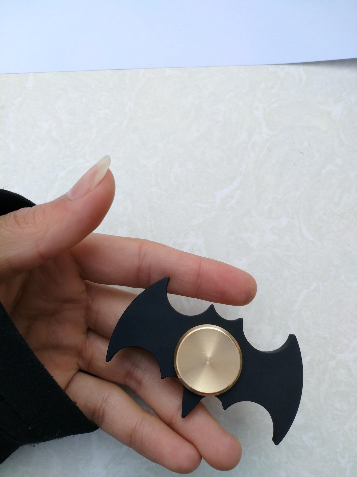 Factory Wholesale Explosion Spin Hand Spinner Aluminum Alloy Middle-Aged and Elderly Finger Pressure Reduction Toy Fingertip Gyro