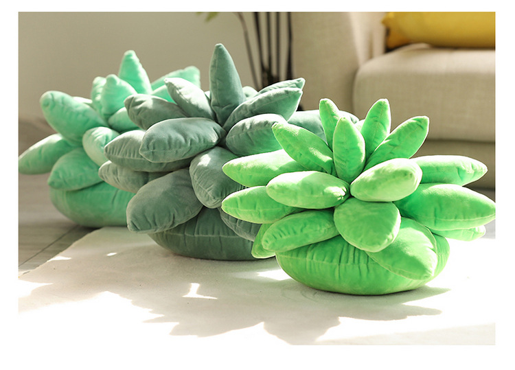 Artificial Plant Succulent Plush Doll Plush Toys Three-Dimensional Doll Pillow Sofa Girls Bed Pillows Wholesale