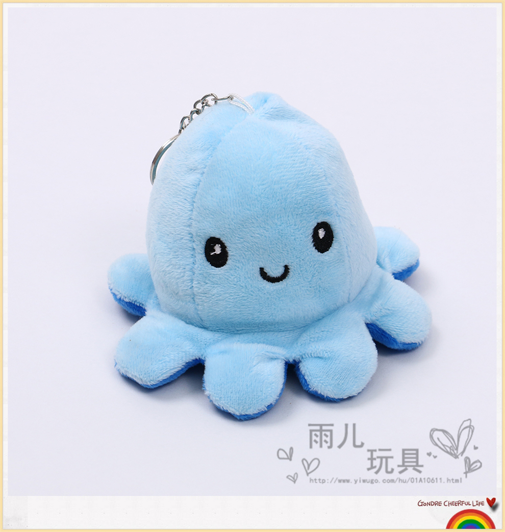 Keychain Pendant Internet Celebrity Turn-over Small Octopus Doll Plush Toys TikTok Same Style Smiley Face Angry Eight-Claw Doll Keychain Pendant Internet Celebrity Turn-over Small Octopus Doll Plush Toys TikTok Same Style Smiley Face Angry Eight-Claw Doll