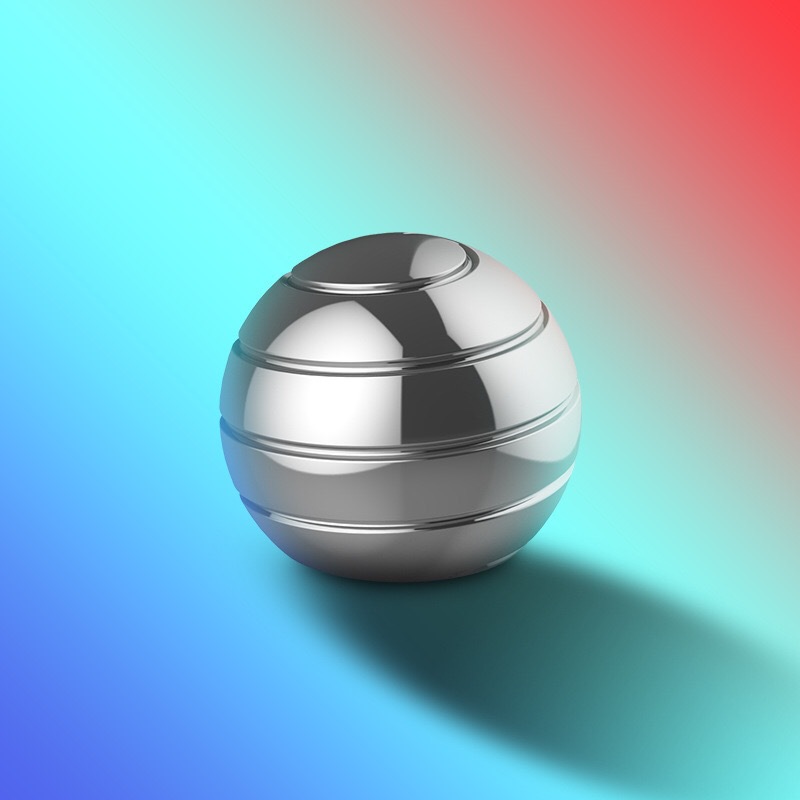 Full Disassembly Rotating Desktop Ball Transfer Fingertip Gyro Amazon Cross-Border Hot Stall Decompression Gyro Toy