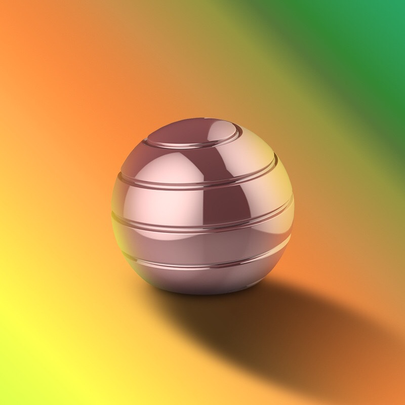 Full Disassembly Rotating Desktop Ball Transfer Fingertip Gyro Amazon Cross-Border Hot Stall Decompression Gyro Toy