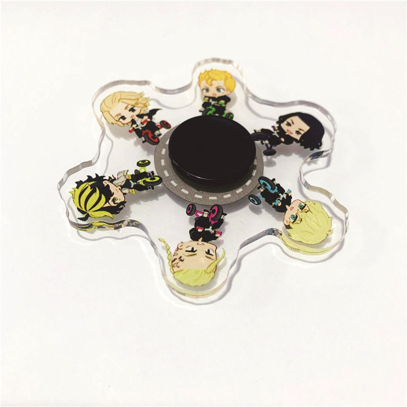 Acrylic Tokyo Hero Avengers New Fingertip Gyro Finger TikTok Same Fingertip Gyro Factory in Stock