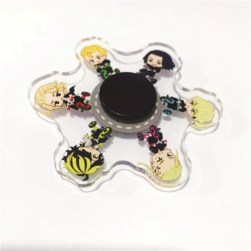 Acrylic Tokyo Hero Avengers New Fingertip Gyro Finger TikTok Same Fingertip Gyro Factory in Stock