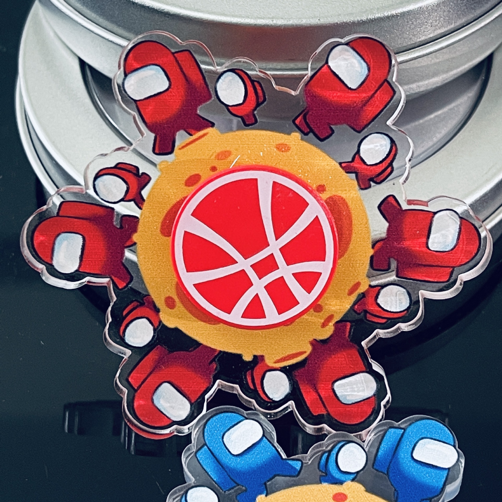 Tiktok 3D Same Naruto Fingertip Gyro Rotating Running Naruto Sasuke Dynamic Gyro