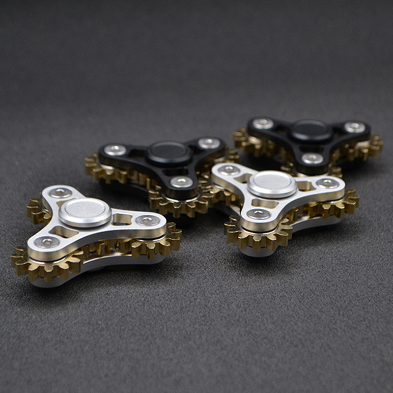 Crazy Nine-Tooth Linkage/9-Red Linkage Fingertip Gyro EDC Hand Spinner in Stock Wholesale